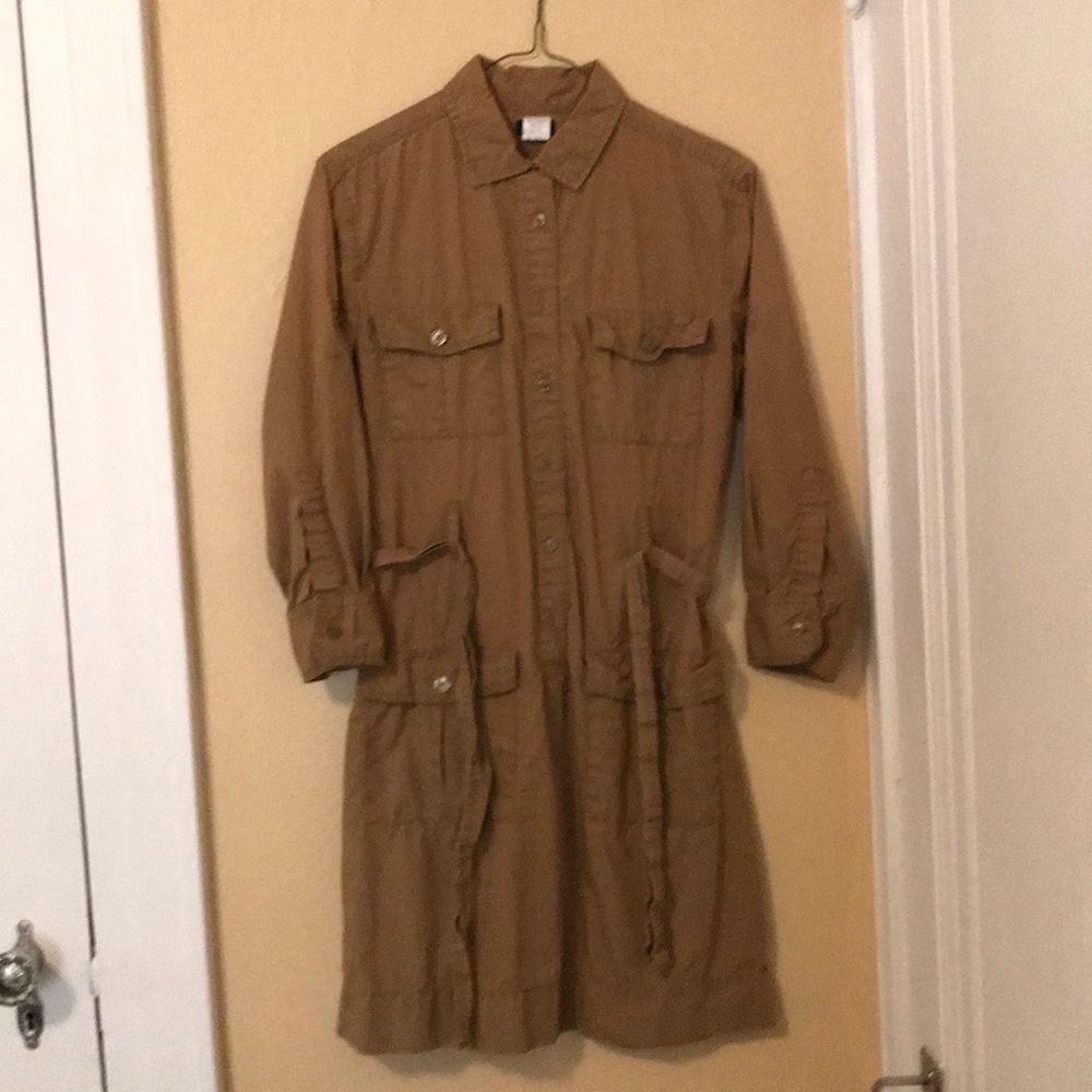 J. Crew safari dress